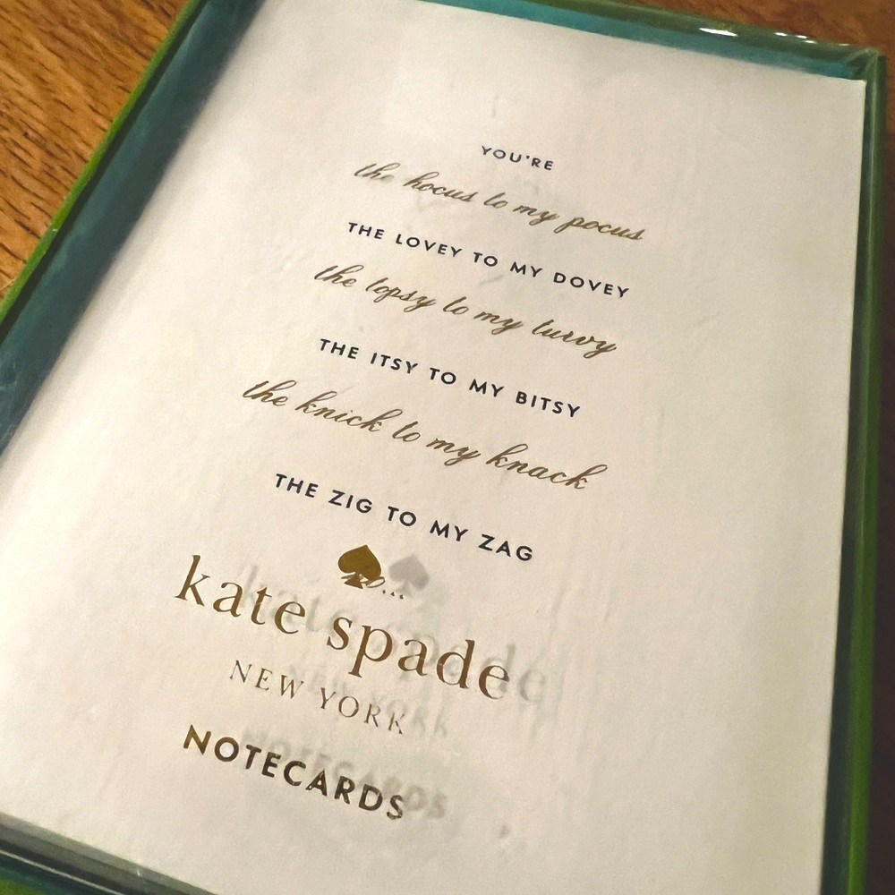 Bridesmaids Card Set (5) by Kate Spade